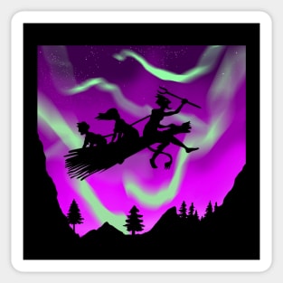 Krampus Lights Sticker